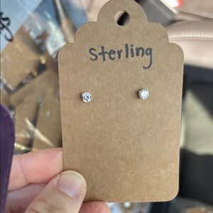 Sterling Silver Stud Earrings